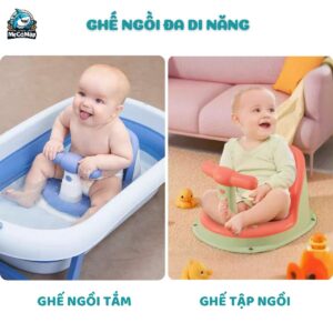 Ghế ngồi tắm cho bé đa năng Pakey 41 ghe ngoi tam cho be 22