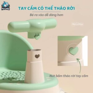 Ghế ngồi tắm cho bé đa năng Pakey 45 ghe ngoi tam cho be 6