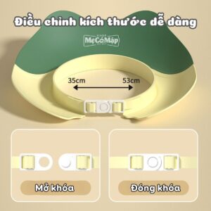 Mũ tắm chống nước cho bé 32 mu goi dau chong nuoc cho be 1