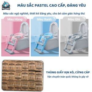 Thang bô vệ sinh cho bé Pakey 28 thang bo 1
