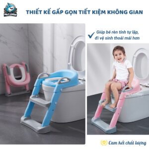 Thang bô vệ sinh cho bé Pakey 32 thang bo 15