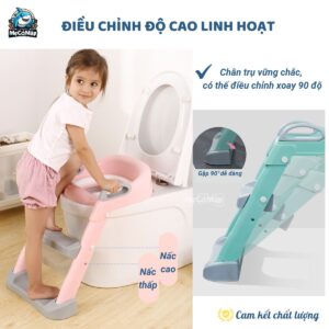 Thang bô vệ sinh cho bé Pakey 33 thang bo 16