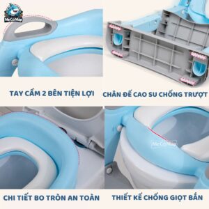 Thang bô vệ sinh cho bé Pakey 29 thang bo 2