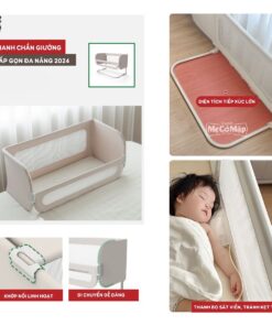 Thanh chắn giường đa năng cho bé Pakey KV-01S 49 thanh chan giuong da nang Pakey