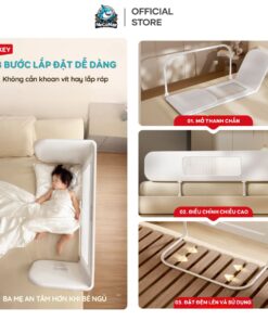 Thanh chắn giường đa năng cho bé Pakey KV-01S 44 thanh chan giuong da nang cho be Pakey 1