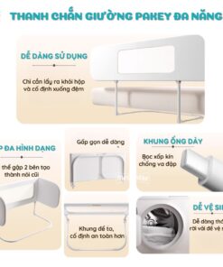 Thanh chắn giường đa năng cho bé Pakey KV-01S 50 thanh chan giuong da nang cho be Pakey 23