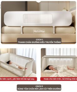 Thanh chắn giường đa năng cho bé Pakey KV-01S 48 thanh chan giuong da nang cho be Pakey 6