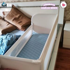 Thanh chắn giường đa năng cho bé Pakey KV-01S 61 Feedback của khách hàng nhà Shop Mẹ Cá Mập về sản phẩm thanh chắn giường đa năng Pakey