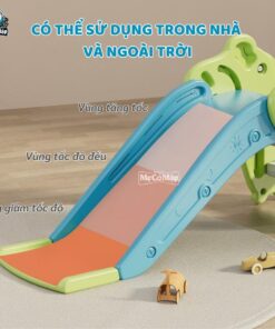 Cầu trượt cho bé khủng long KS01 24 Cau truot khung long KS01 1