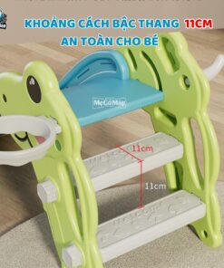 Cầu trượt cho bé khủng long KS01 25 Cau truot khung long KS01 8