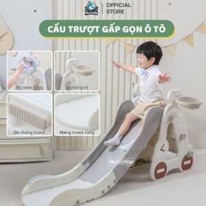 Cầu trượt cho bé ô tô KS03 26 Cau truot o to KS03 12