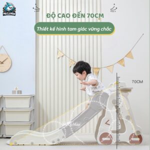 Cầu trượt cho bé ô tô KS03 30 Cau truot o to KS03 5