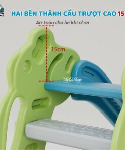 Cầu trượt cho bé khủng long KS01 30 Website Cau truot KS01 1