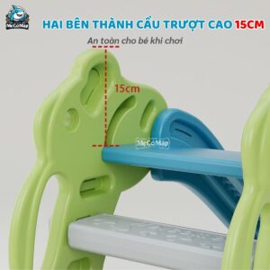 Cầu trượt cho bé khủng long KS01 30 Website Cau truot KS01 1