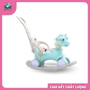 Ngựa bập bênh cho bé Pakey 3in1