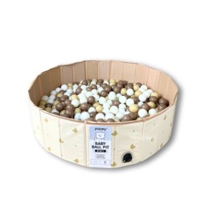 Bóng nhựa cho bé 7cm nâu - kem -be