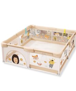 Quây cũi vải Pakey K1 màu be