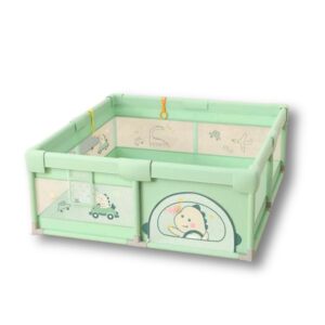 Quây cũi vải Pakey K1 màu xanh lá
