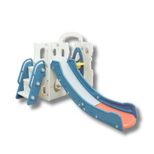 Cầu trượt xích đu Pakey P-CS07 máng dài 2m