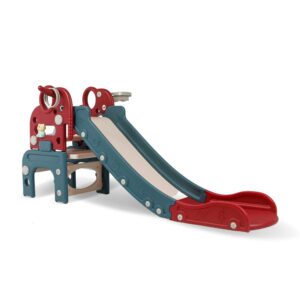 Cầu trượt nhựa Pakey hình voi đa năng 6in1