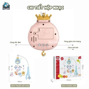 Đồ chơi treo nôi cho bé CN01 30 do choi treo noi CN01 7