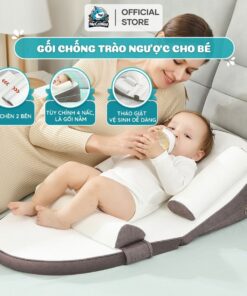 Gối chống trào ngược cho bé Lampa G01 22 goi chong trao nguoc G01 11