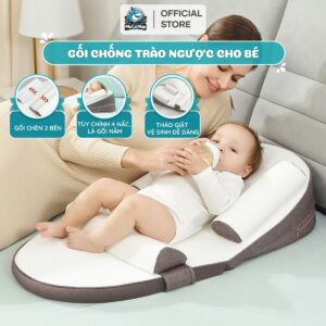 Gối chống trào ngược cho bé Lampa G01 22 goi chong trao nguoc G01 11