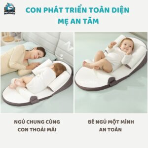 Gối chống trào ngược cho bé Lampa G01 24 goi chong trao nguoc G01 6