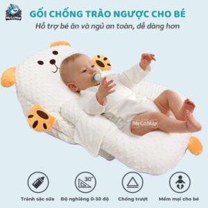 Gối chống trào ngược cho bé Lampa G02 26 goi chong trao nguoc G02 1