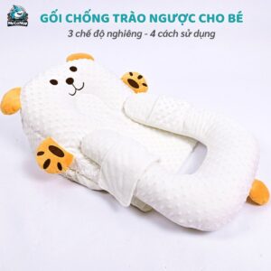 Gối chống trào ngược cho bé Lampa G02 23 goi chong trao nguoc G02 12