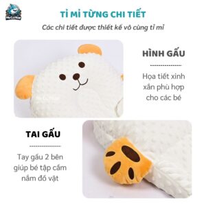 Gối chống trào ngược cho bé Lampa G02 31 goi chong trao nguoc G02 7