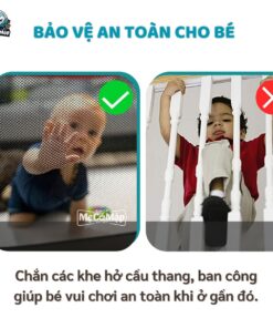 Lưới chắn cầu thang LT1 34 luoi chan cau thang LT1 2