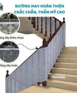 Lưới chắn cầu thang LT1 28 luoi chan cau thang LT1 7