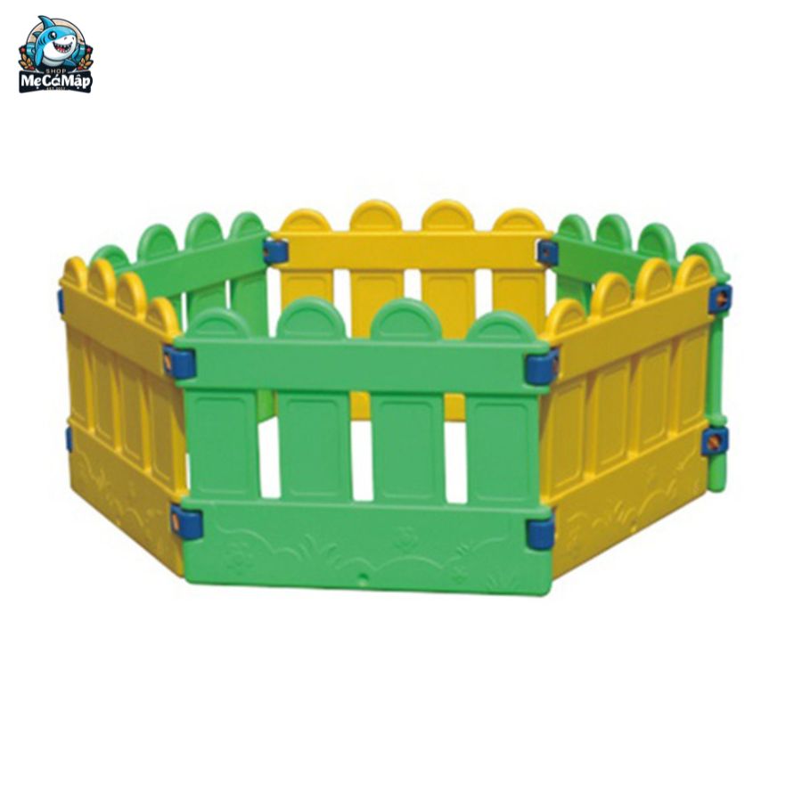 Tổng hợp 20+ mẫu quây bóng lục giác cho bé đẹp 2025 10 Quây bóng lục giác bằng nhựa có ưu điểm là dễ vệ sinh, chất liệu nhựa cao cấp giúp sản phẩm có độ bền cao