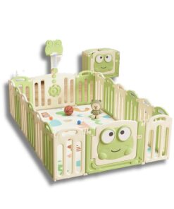 Quây cũi gấp gọn Pakey Ếch xanh