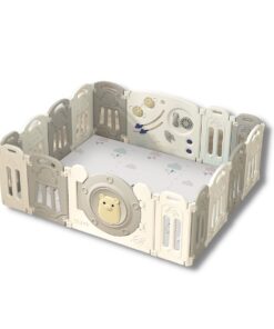 Quây cũi nhựa gấp gọn Pakey Gấu cao cấp