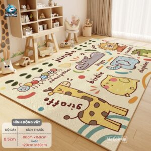 Thảm bali họa tiết động vật