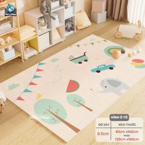 Thảm bali họa tiết ô tô