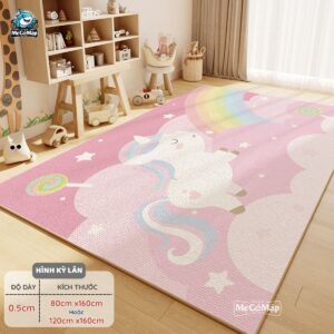 Thảm bali họa tiết kỳ lân