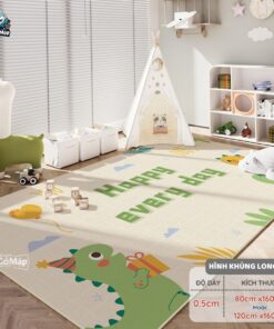 Thảm bali họa tiết khủng long