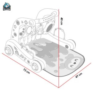 Thảm nhạc cho bé 3in1 TN03 25 tham nhac TN03 5