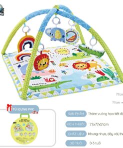 Thảm nằm chơi cho bé hình tròn