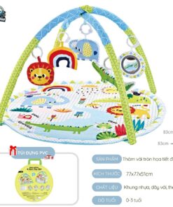 Thảm nằm chơi cho bé hình tròn