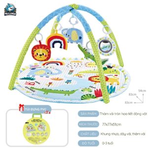 Thảm nằm chơi cho bé hình tròn