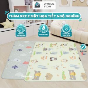 Thảm xốp XPE 2 mặt Pakey dày 1cm 25 tham xop xpe 2 mat 1 cm 14
