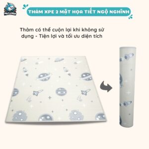 Thảm xốp XPE 2 mặt Pakey dày 1cm 28 tham xop xpe 2 mat 1 cm 9