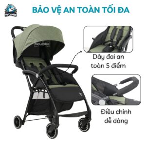 Xe đẩy gấp gọn Baobaohao A10 đa năng 17 xe day baobaohao a10 5