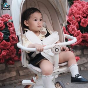 Xe đẩy gấp gọn 2 chiều Baobaohao V16 + Khay ăn dặm V16 62 xe day baobaohao v16 33