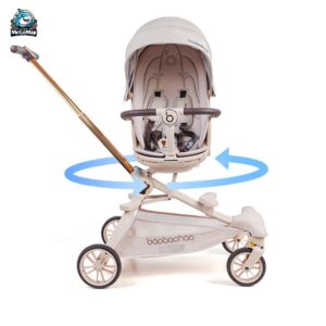 Xe đẩy gấp gọn 2 chiều Baobaohao V16 + Khay ăn dặm V16 72 xe day baobaohao v16 8