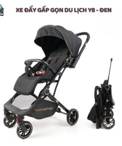 Xe đẩy cho bé Baobaohao Y8 màu đen